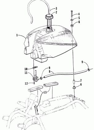 GAS TANK ASSEMBLY