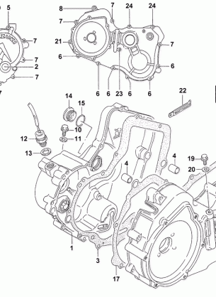 CRANKCASE COVER ASSEMBLY