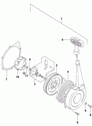 RECOIL STARTER ASSEMBLY