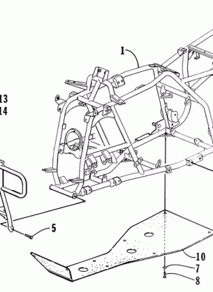 FRAME AND RELATED PARTS