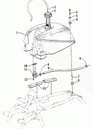 GAS TANK ASSEMBLY