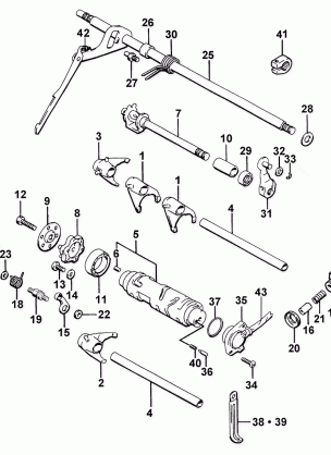 GEAR SHIFTING ASSEMBLY