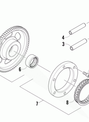 STARTER CLUTCH ASSEMBLY