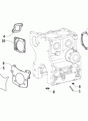 BOTTOM END GASKET SET ASSEMBLY