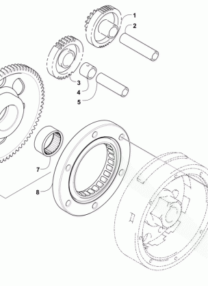 STARTER CLUTCH ASSEMBLY