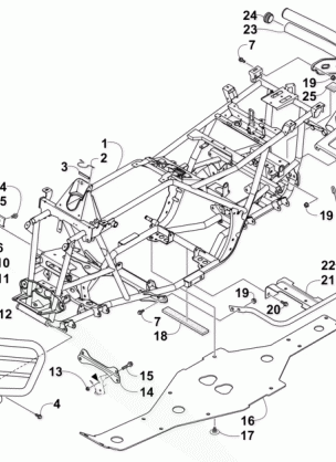 FRAME AND RELATED PARTS