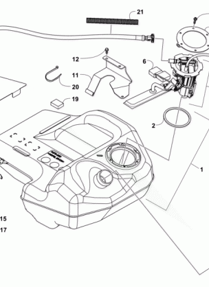 GAS TANK ASSEMBLY