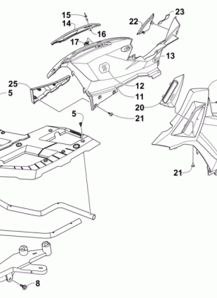 FRONT RACK AND SIDE PANEL ASSEMBLIES