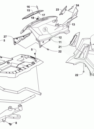 FRONT RACK AND SIDE PANEL ASSEMBLIES