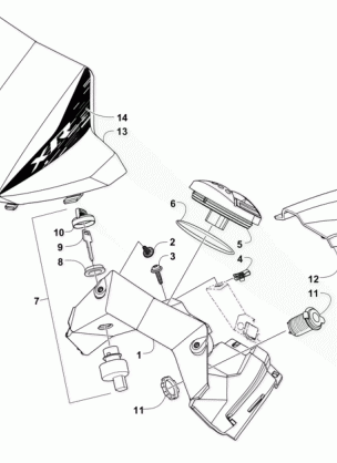 CONSOLE AND INSTRUMENT ASSEMBLY