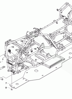 FRAME AND RELATED PARTS