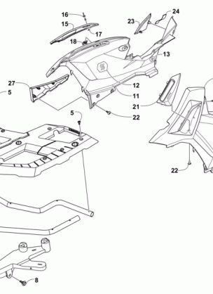 FRONT RACK AND SIDE PANEL ASSEMBLIES