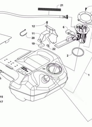 GAS TANK ASSEMBLY