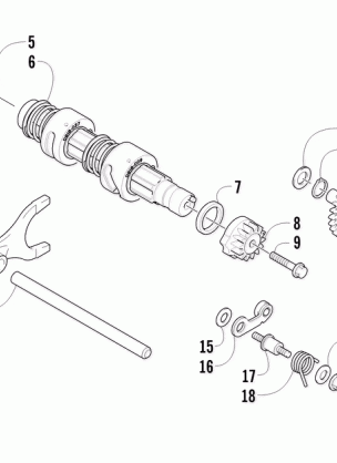 GEAR SHIFTING ASSEMBLY