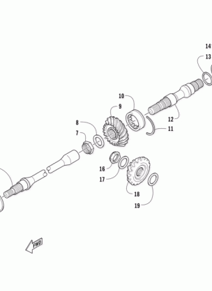 SECONDARY DRIVE ASSEMBLY