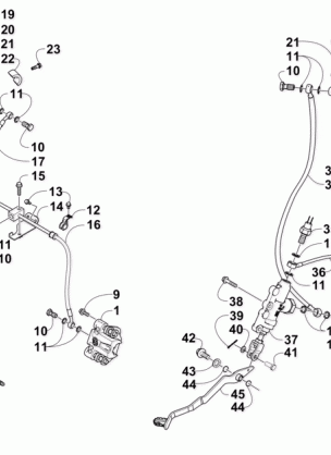 HYDRAULIC BRAKE ASSEMBLY