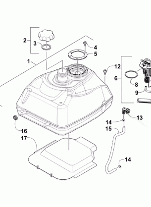 GAS TANK ASSEMBLY