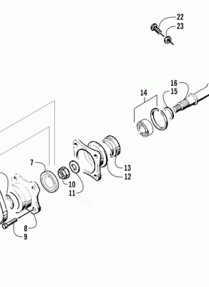 SECONDARY DRIVE ASSEMBLY