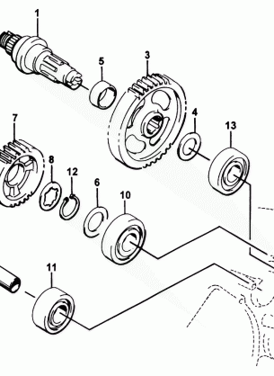 SECONDARY TRANSMISSION ASSEMBLY