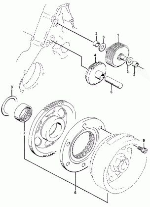 STARTER CLUTCH ASSEMBLY