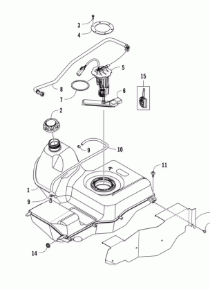 GAS TANK ASSEMBLY