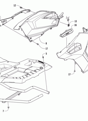 FRONT RACK AND SIDE PANEL ASSEMBLIES