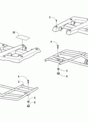 FRONT AND REAR RACK ASSEMBLY