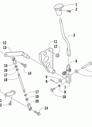 SHIFT LEVER ASSEMBLY