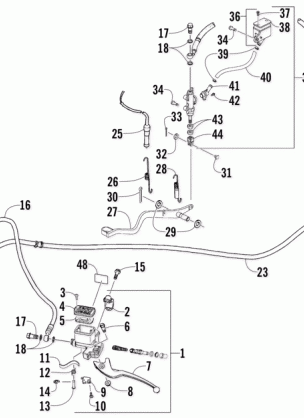 HYDRAULIC BRAKE ASSEMBLY