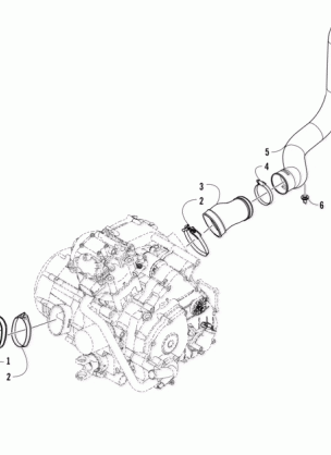 CASE / BELT COOLING ASSEMBLY