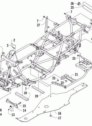 FRAME AND RELATED PARTS