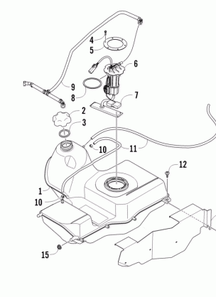 GAS TANK ASSEMBLY