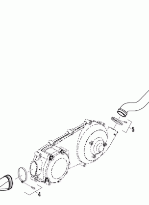 CASE / BELT COOLING ASSEMBLY