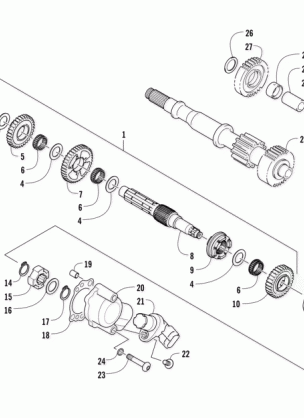 SECONDARY TRANSMISSION ASSEMBLY