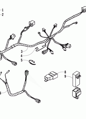 ELECTRICAL AND WIRING HARNESS ASSEMBLY