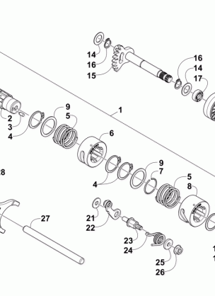 GEAR SHIFTING ASSEMBLY