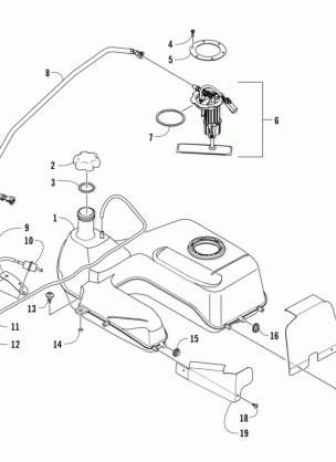 GAS TANK ASSEMBLY