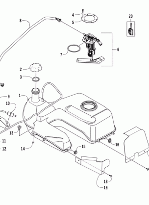 GAS TANK ASSEMBLY