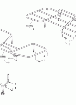 RACKS AND BUMPER ASSEMBLY