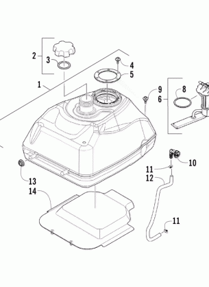 GAS TANK ASSEMBLY