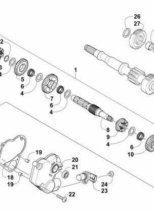 SECONDARY TRANSMISSION ASSEMBLY