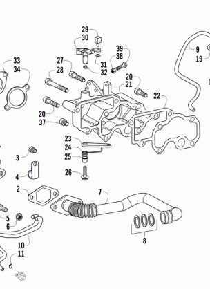 INTAKE MANIFOLD AND EGR SYSTEM