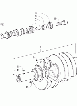 CRANKSHAFT AND CAMSHAFT ASSEMBLIES