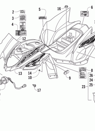 BODY PANEL AND HEADLIGHT ASSEMBLY