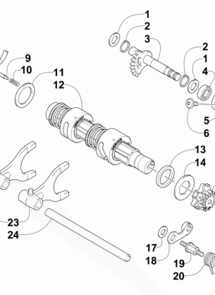 GEAR SHIFTING ASSEMBLY