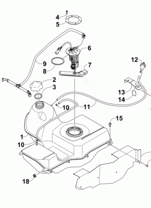 GAS TANK ASSEMBLY