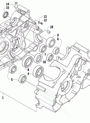 CRANKCASE ASSEMBLY