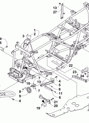 FRAME AND RELATED PARTS (300104)