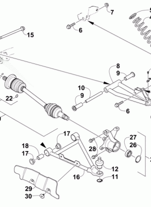 FRONT SUSPENSION ASSEMBLY (300074)