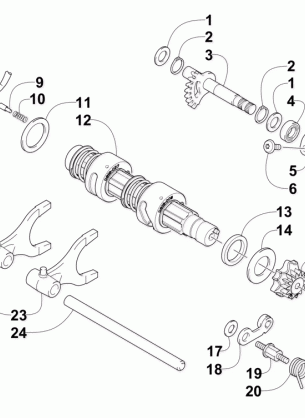 GEAR SHIFTING ASSEMBLY